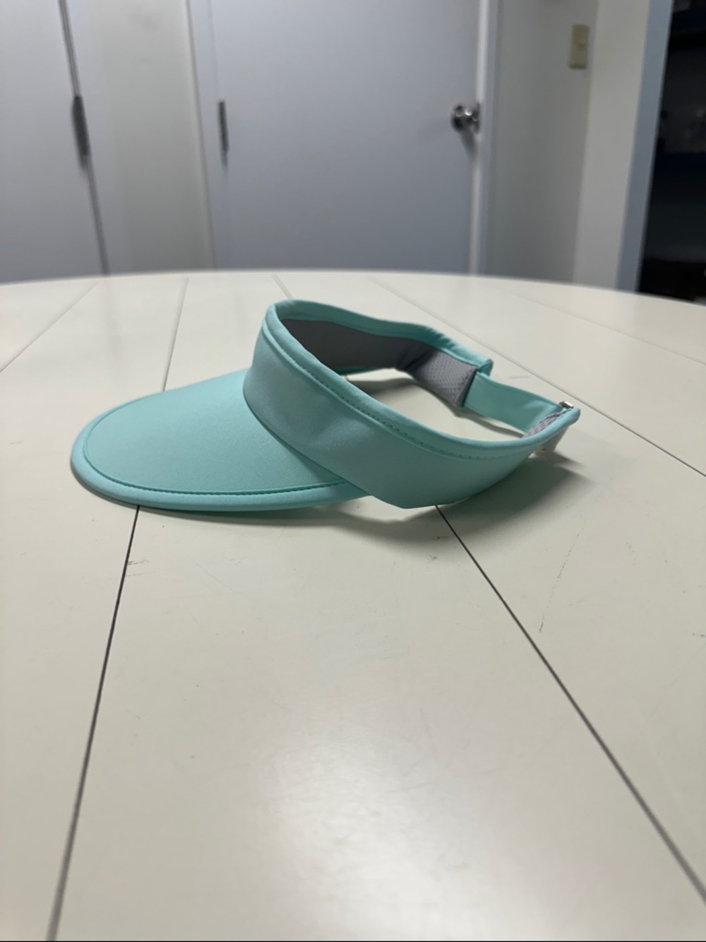 Women's Mint Visor with Adjustable Back Strap